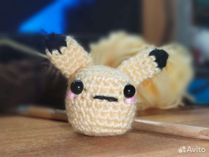 Пикачу Амигуруми