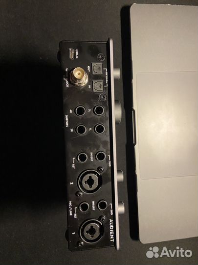 Внешняя звуковая карта audient id 24