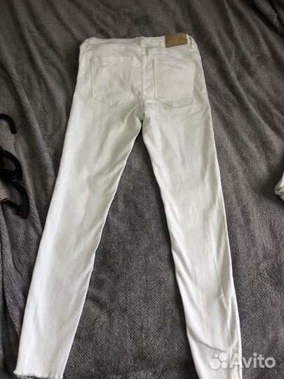 Женские белые джинсы 48/38