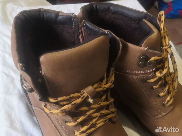 Ботинки мужские зимние berten. 40р