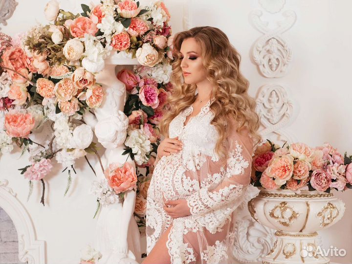 Фотосессия для беременных- 10 платьев входят