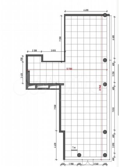 Аренда ПСН 182.5 м2 у м. Менделеевская в цао