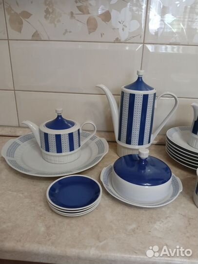 Сервиз чайно-кофейый volkstedt ГДР