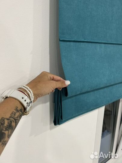 Римская штора, канвас