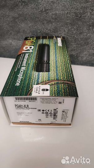Инструментальный микрофон Shure pgа81-XLR