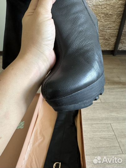 Зимние женские сапоги 38 натуральная кожа