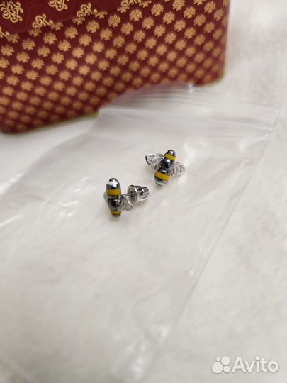 Серебряные серьги