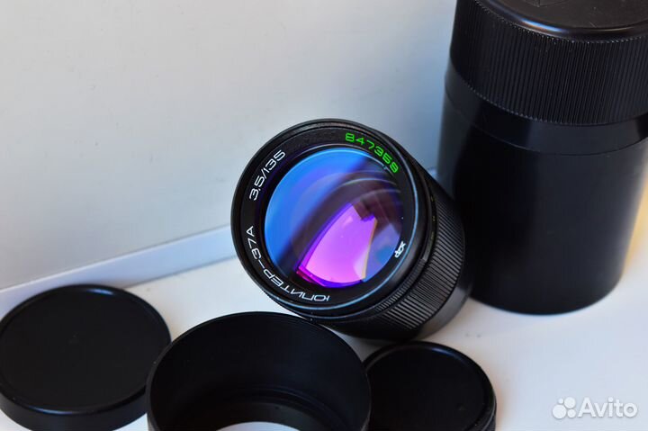 Юпитер-37А 135mm f/3.5 Советский объектив М42