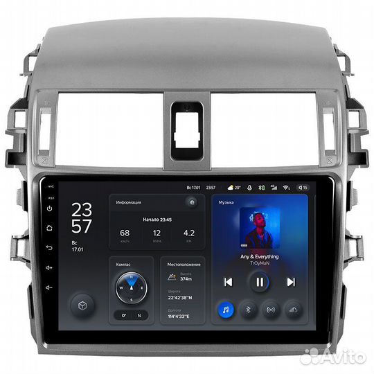 Teyes X1 9 для Toyota Corolla 2006-2013