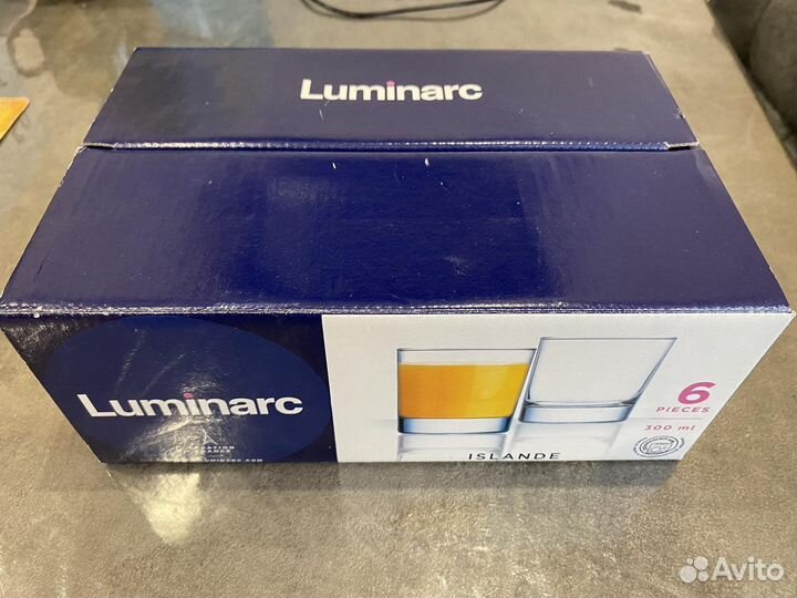 Стаканы 6шт. (300мл) новые