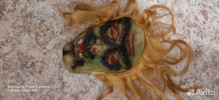 Костюм супергероя и собаки, маска и парик