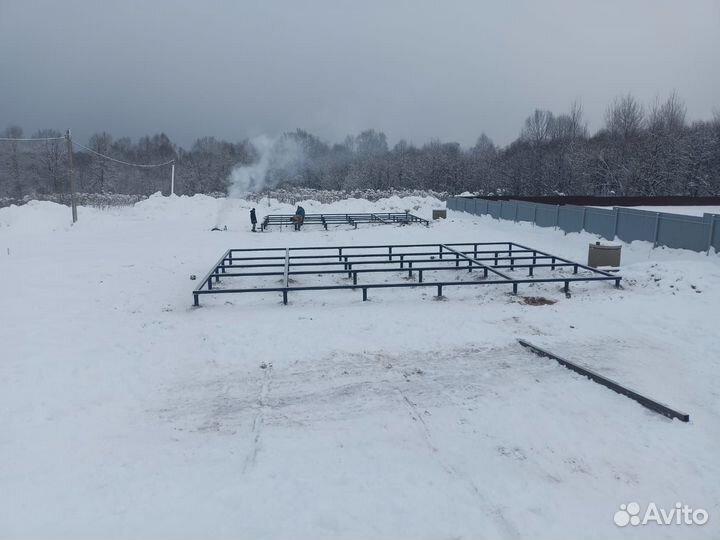 Сваи винтовые от производителя (Монтаж, доставка)