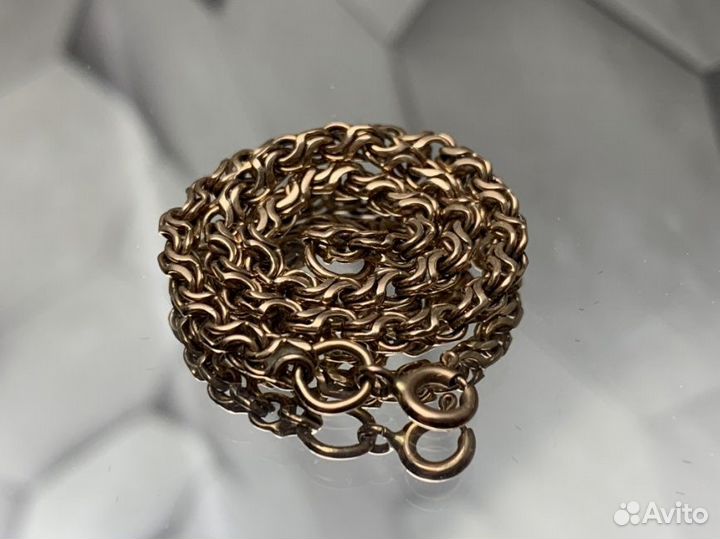 Золотой браслет 585 пробы, массой 4,5 грамма (17,5