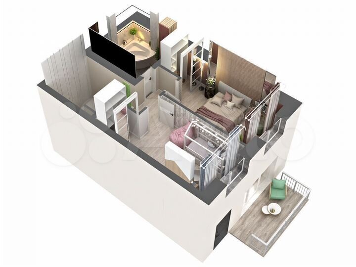 3-к. квартира, 90 м², 1/2 эт.