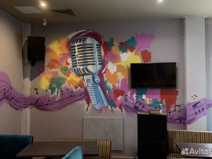 Художник. Граффити в помещении и на улице