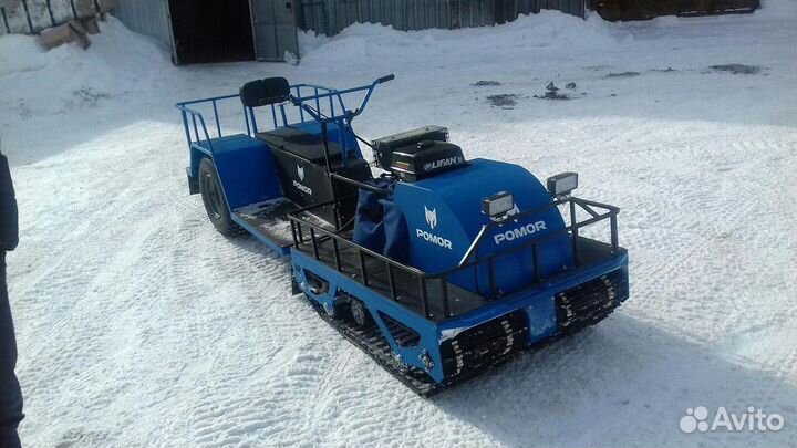 Мотобуксировщик pomor Х2 K20