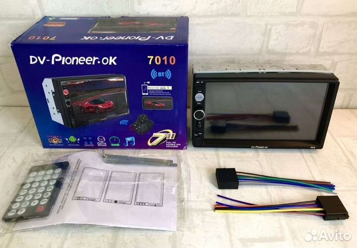 Магнитола Pioneer 2 дин 7010