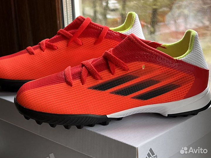 Футбольные бутсы сороконожки новые детские р.32