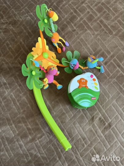 Мобиль, Развивающий коврик и подвесная игрушка