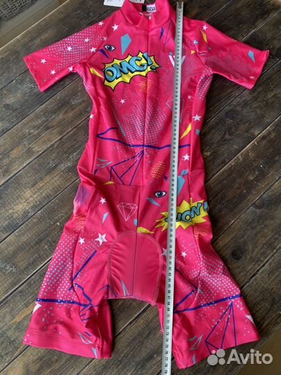 Костюм для катания на велосипеде, бега и плавания