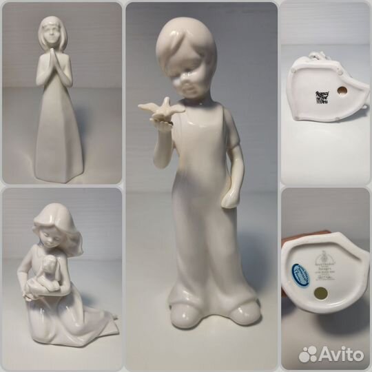 Статуэтка белый фарфор Англия Royal Doulton