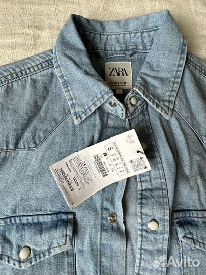 Мужская рубашка zara