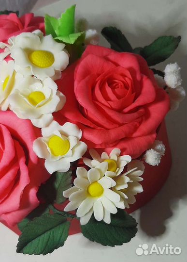 Шоколадные цветы, сладкий подарок