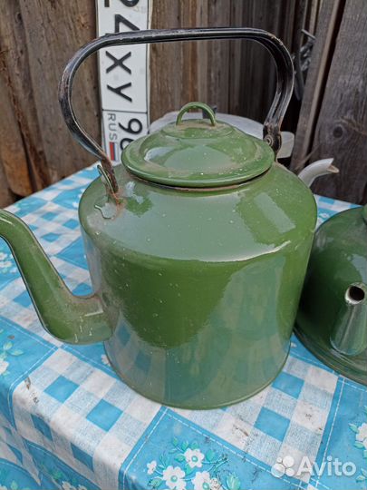 Чайник эмалированный СССР