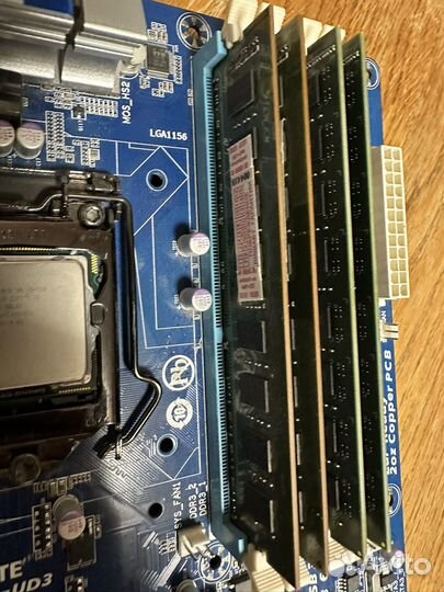Материнская плата с процессором intel core i5