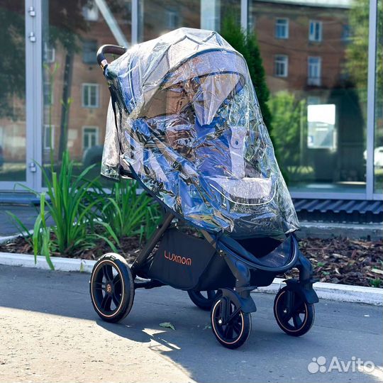 Прогулочная коляска с высокой посадкой; новый