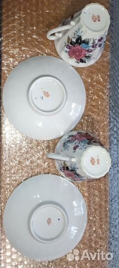 Чашка с блюдцем лфз СССР