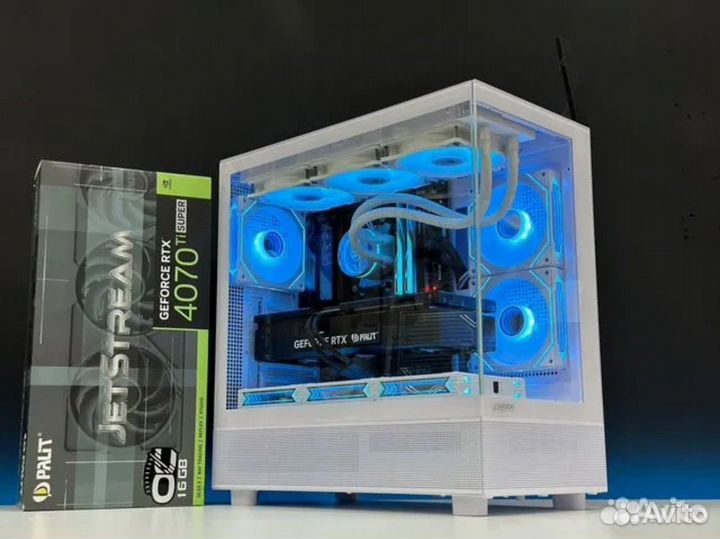 Новый Пк Ryzen 7 7800X3D RTX4070ti Super 16G