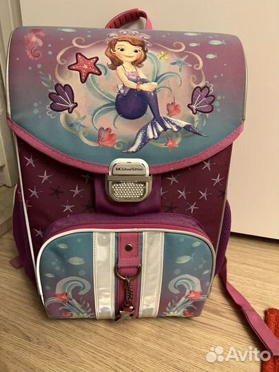 Рюкзак школьный для девочки бу