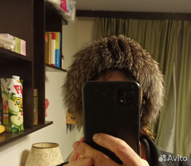 Шапка из натурального меха