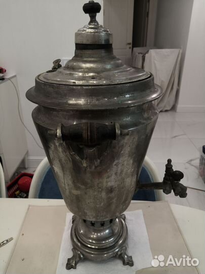 Самовар угольный старинный