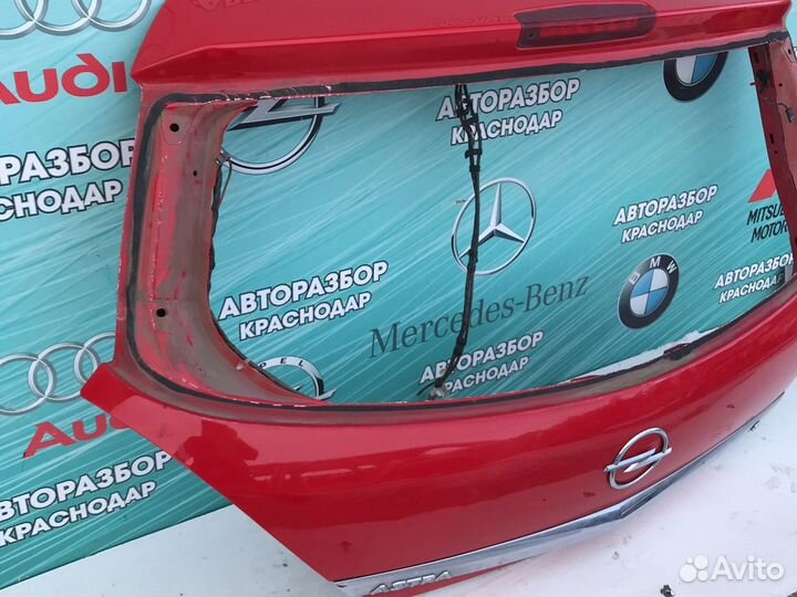 Крышка быгажника опель астра Н/хетчбэк