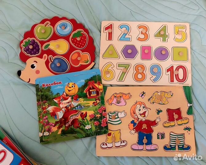 Развивающие игрушки от 1 года пакетом