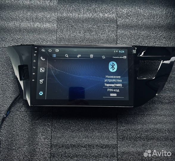 Магнитола Toyota Corolla 2013-2016 Android