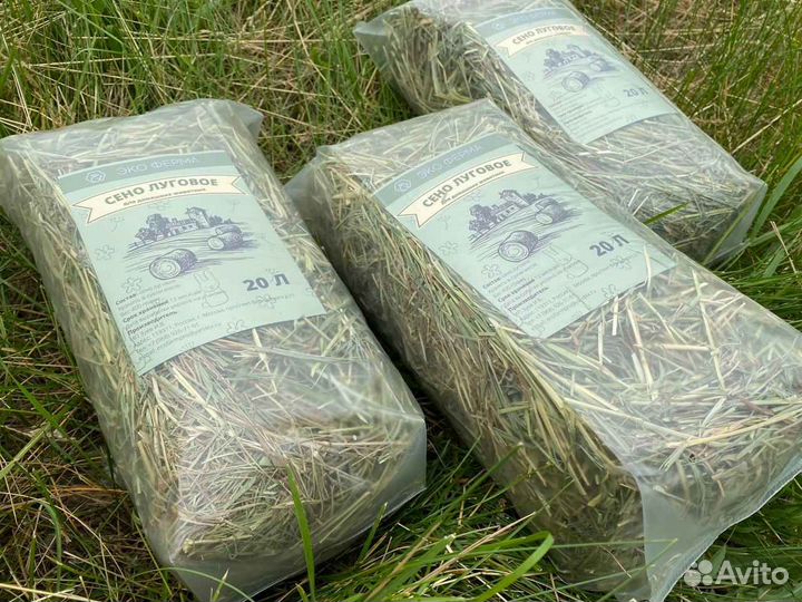 Сено в брикетах оптом