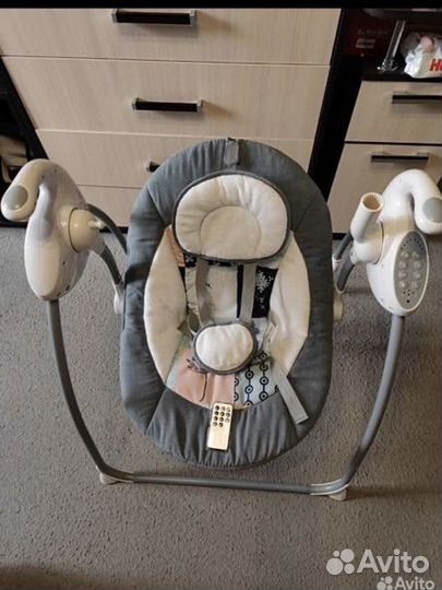 Детские электронные качели для новорожденных