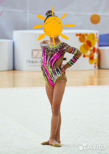 Купальник для художественной гимнастики 110-166