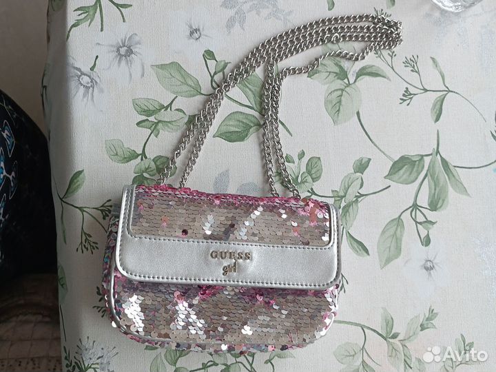 Сумка для девочки оригинал guess