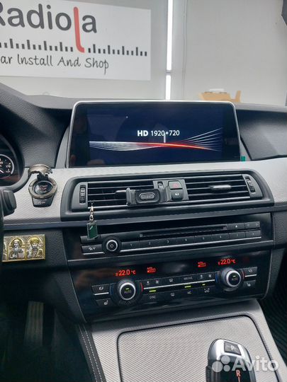 Монитор BMW 5 F10, 2012+ CIC Android 12 8/128 10