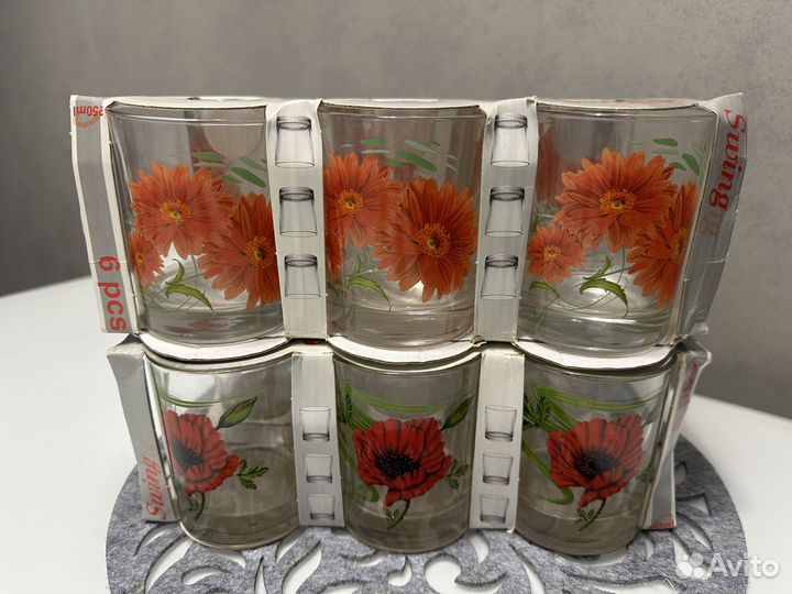 Стакан набор стекло