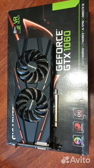 Видеокарта GTX 1060 G1 Gaming 6G