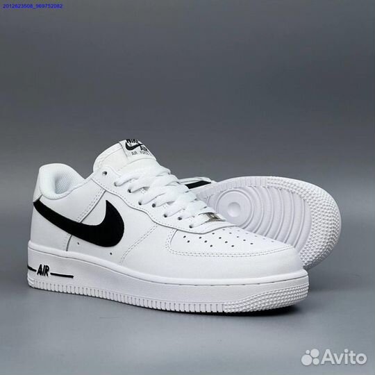 Nike Air Force 1 Black&White (Арт.22272)