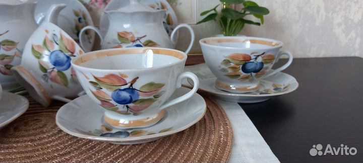 Чайный сервиз 14 предметов(винтаж) СССР
