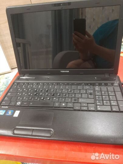 Ноутбук toshiba