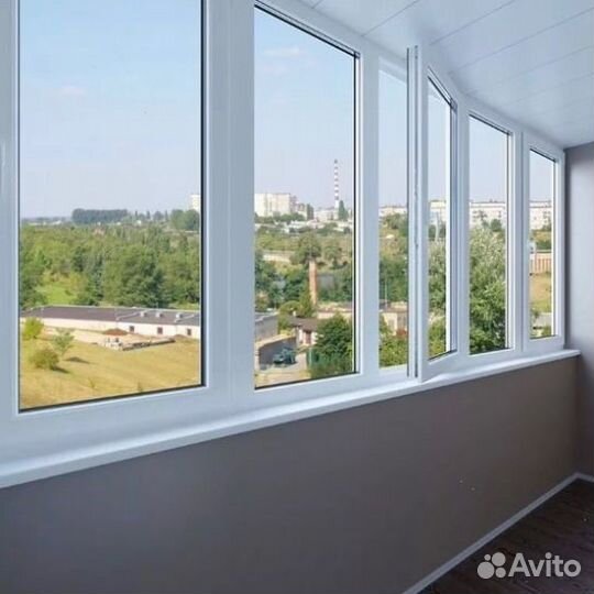 Пластиковые окна. Остекление лоджий