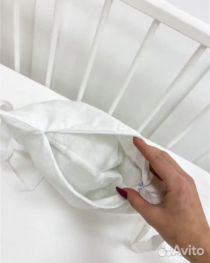 Бортики в детскую кроватку